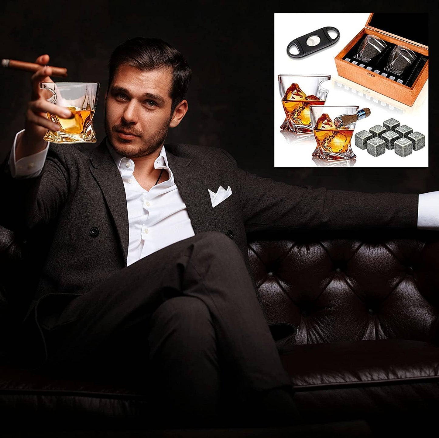 Bezrat Cigar Glass - Old Fashioned Whiskey