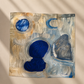 Cobalt Moon Art Scarf