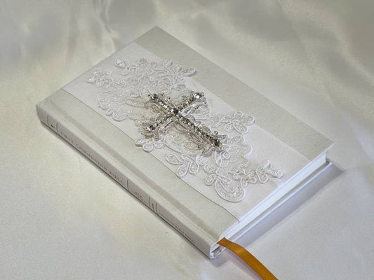 First Communion Bible W/ Cross