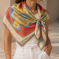 Armenian Alphabet #3 Silk Square scarf