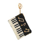 Play it Again Beaded Piano Keys and Notes Coin Purse