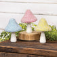 Spring Acrylic Mushroom Sitter 3 Asstd