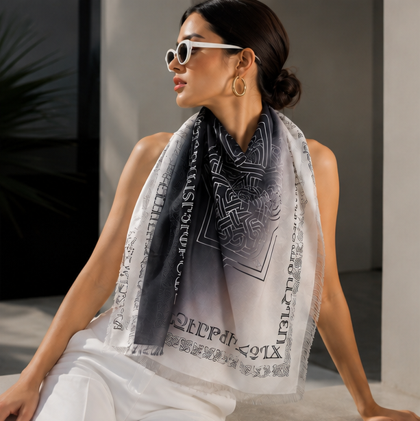 Armenian Alphabet and Eternity Scarf