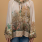 Flowy blouse: Beige
