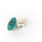 Bowl Floral Canister: Blue