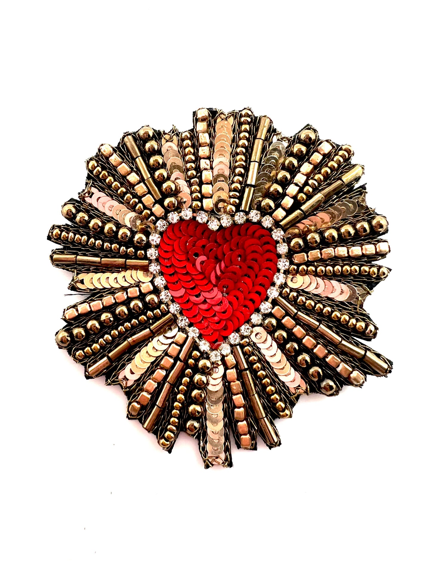 Sacred Heart Summer Brooch Pin