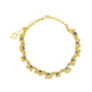 Blue & Gold Nalu Handmade Crochet Necklace