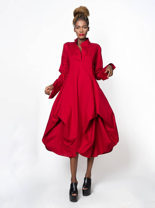 Oversize Shirt Dress: XL