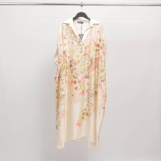 Floral Dress with watercolor print