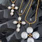 Pearl Cross Necklace