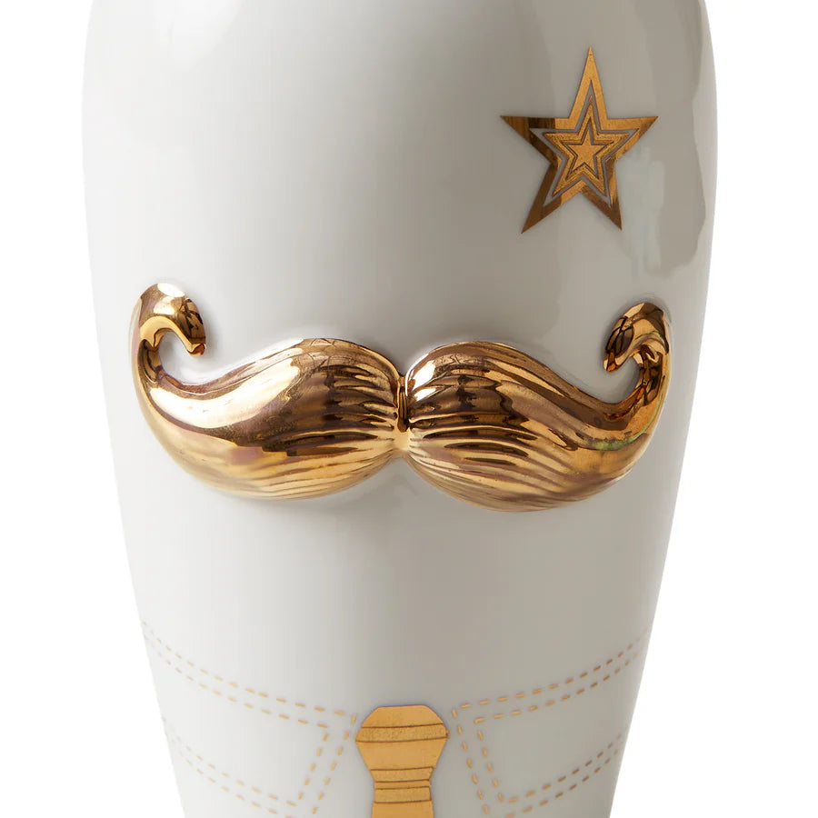GILDED SALVADOR VASE/ Jonathan Adler