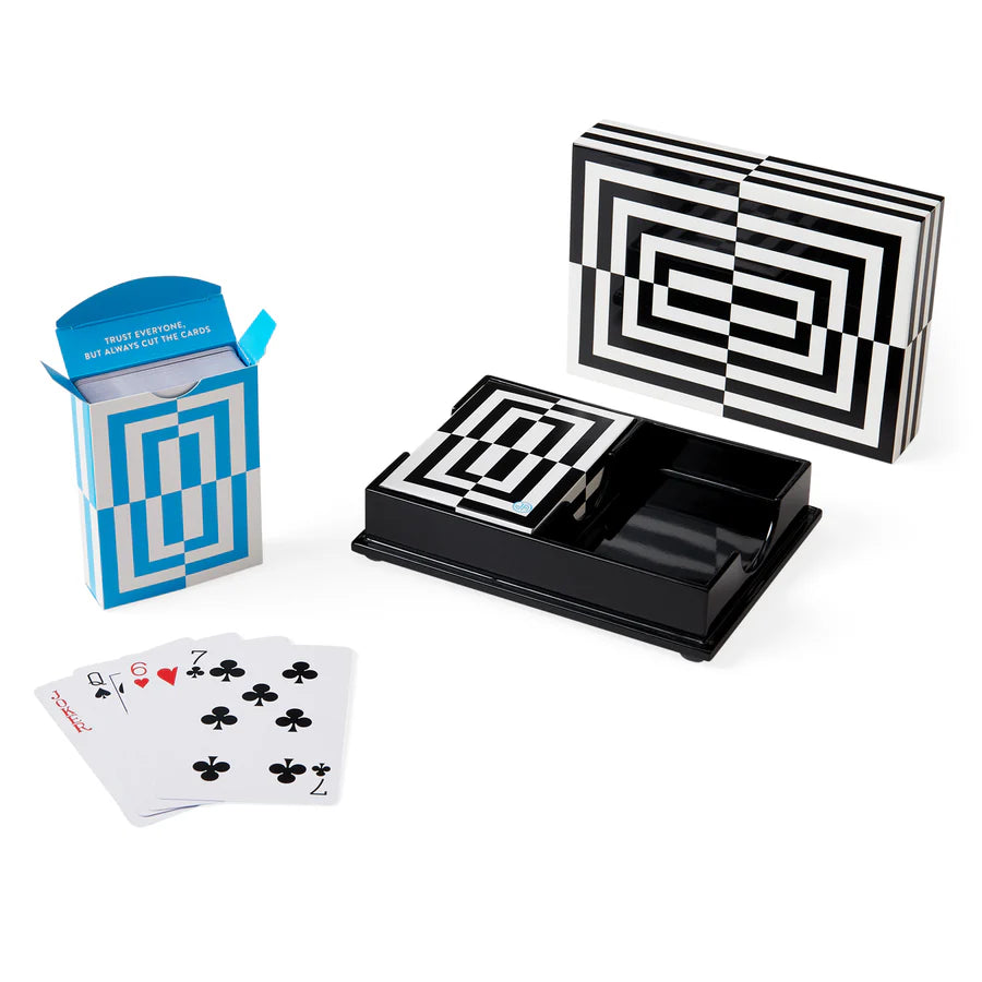 OP ART LACQUER CARD SET/ Jonathan Adler