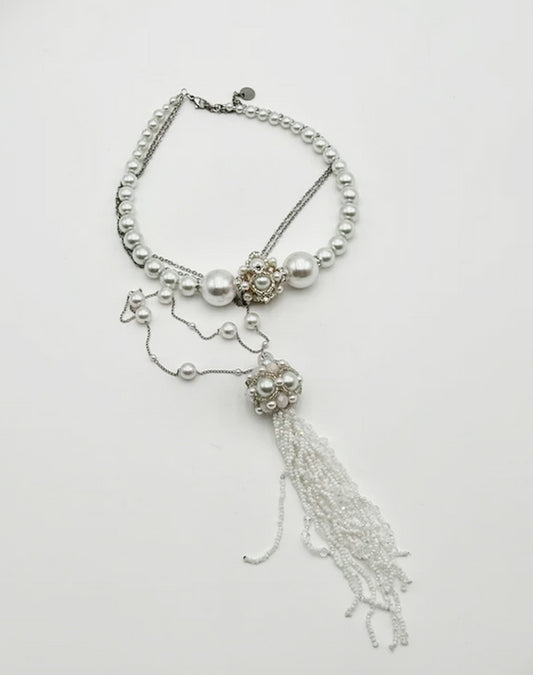 Paperwhites Sautoir Necklace