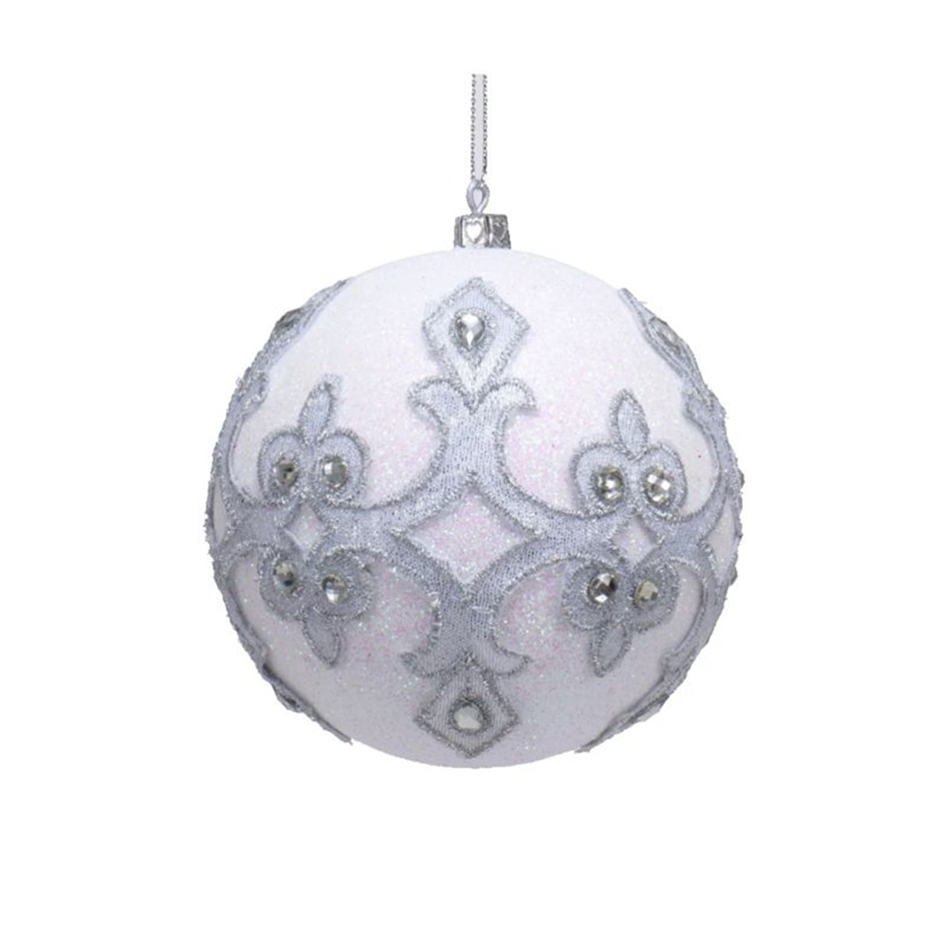 Silver Ball Ornament