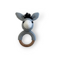 Crochet Baby Donkey Rattle Toy