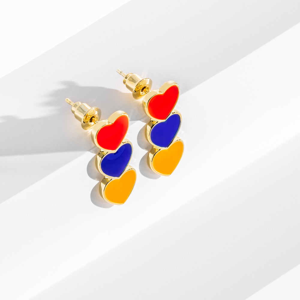 Hearts of Armenia Earrings