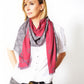 Eternity Burgundy Unisex Scarf - Anet's Collection - 1