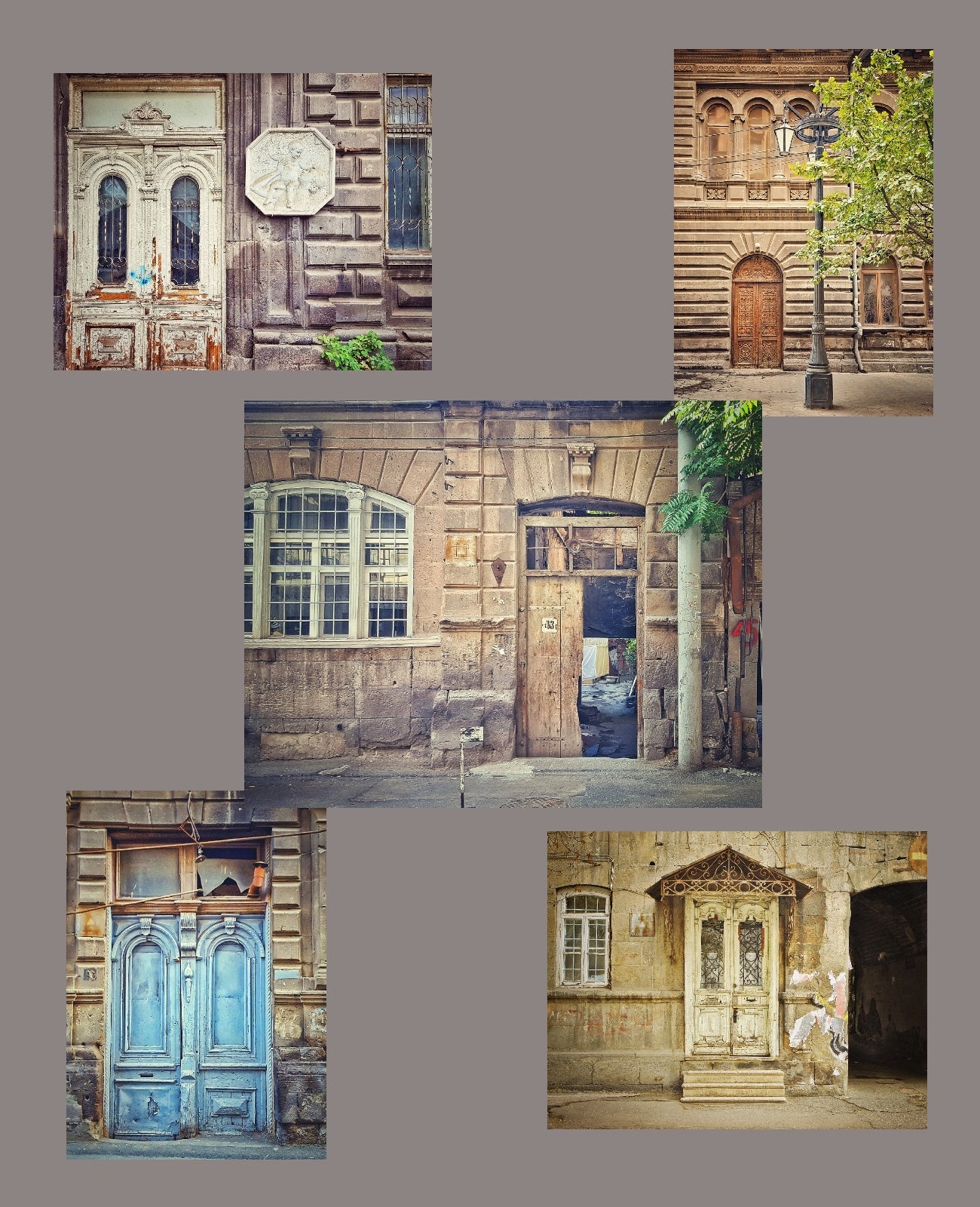 Doors of Yerevan Note Cards - Lusanet Collective