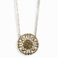18K Gold filled  necklace with Swarovski crystal