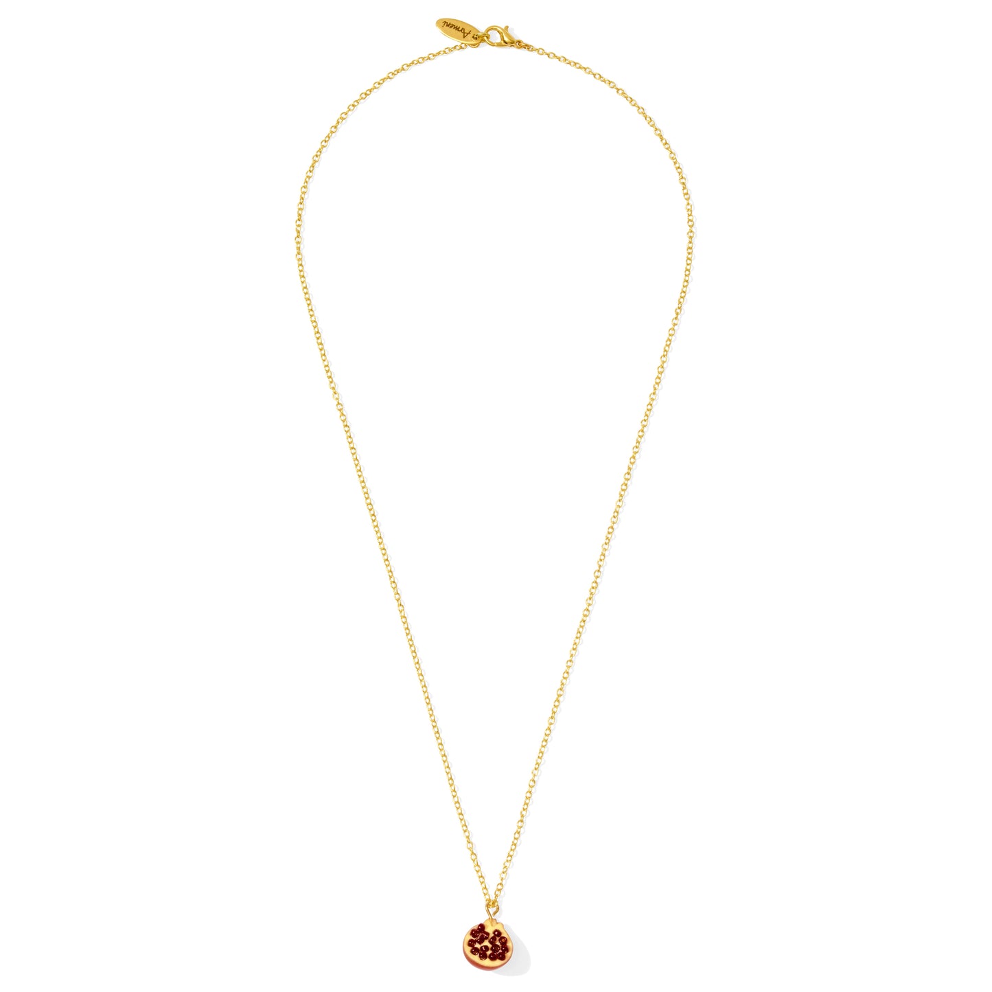 Mini Pomegranate Noor Crystal Necklace - Lusanet Collective