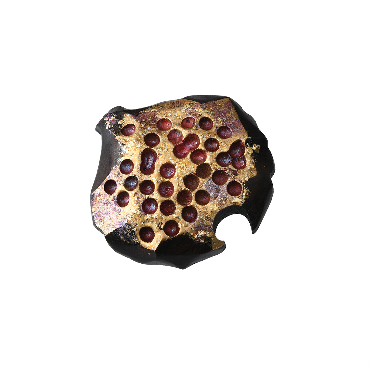 Pomegranate Wooden Ring - Lusanet Collective
