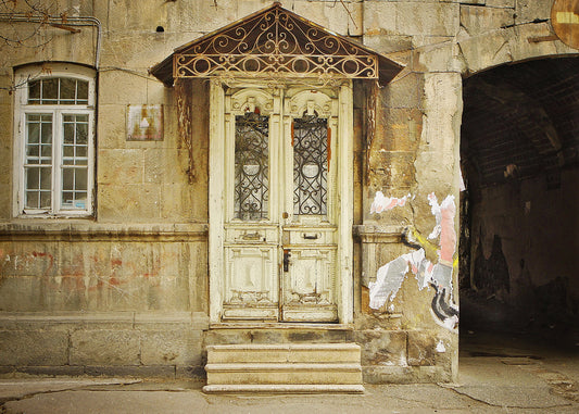 Pushkin St. Door Photograph from Doors of Yerevan Collection - Lusanet Collective