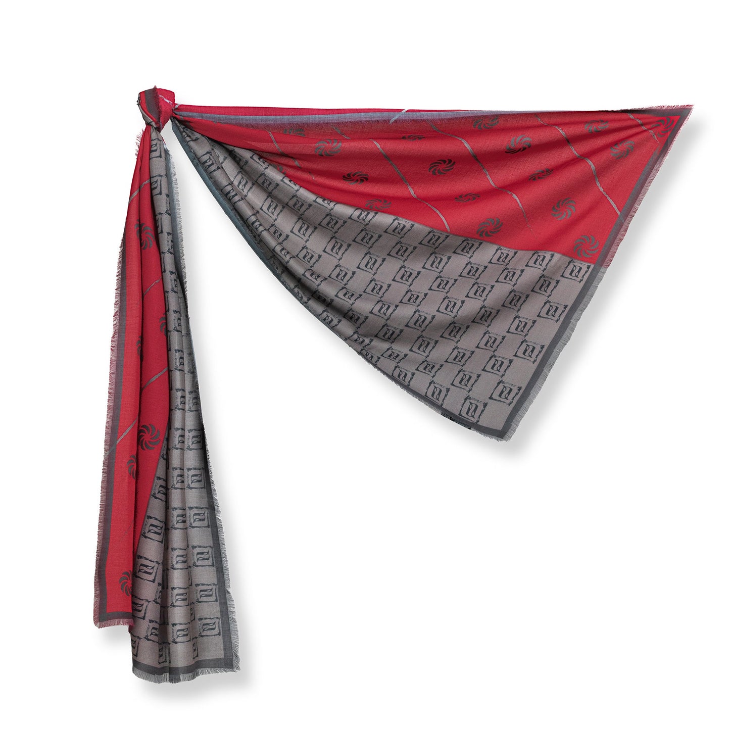 Eternity Burgundy Unisex Scarf - Lusanet Collective