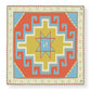 Armenian Alphabet #3 Silk Square scarf - Lusanet Collective