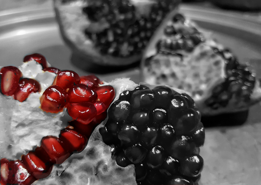 Pomegranate Seed Photograph - Lusanet Collective