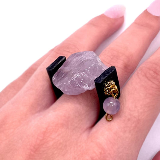 Mauve Stone Ring