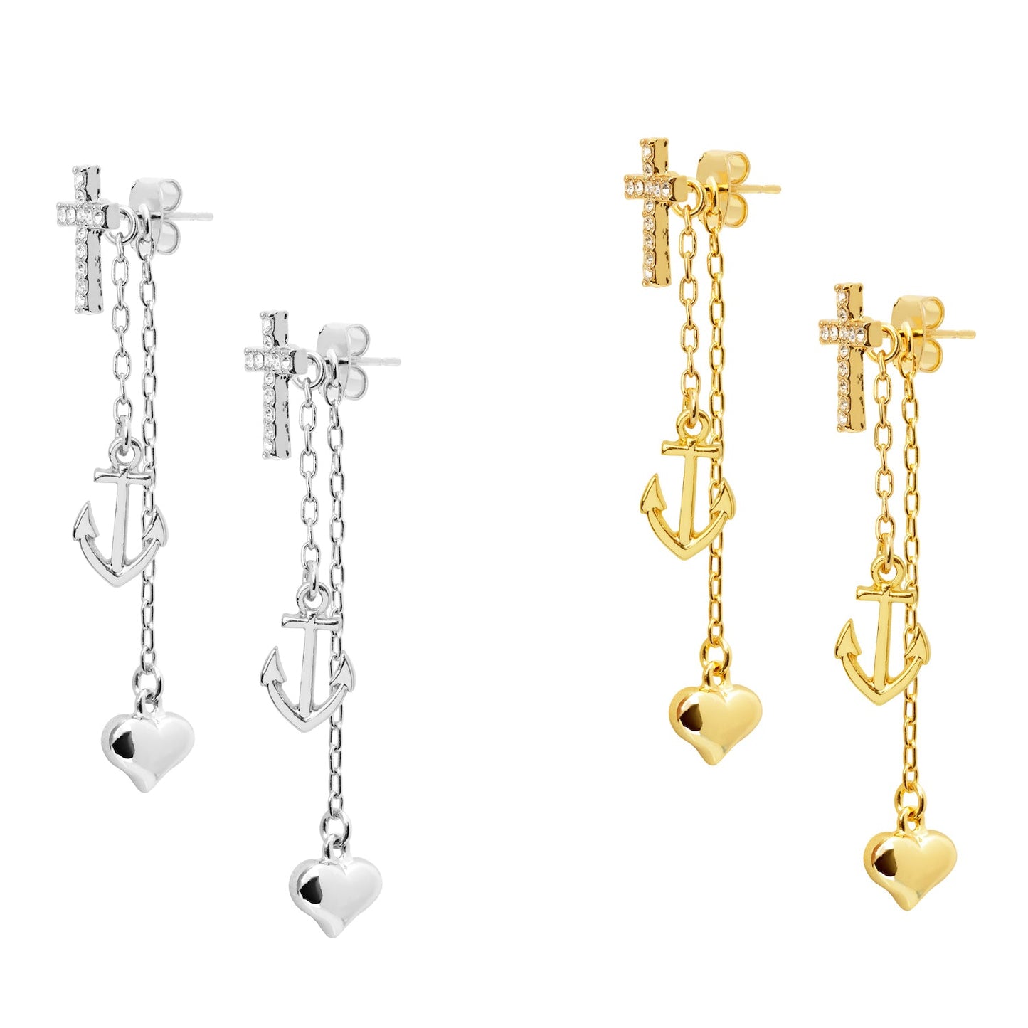 Trinity Earrings 3 in 1 - Lusanet Collective