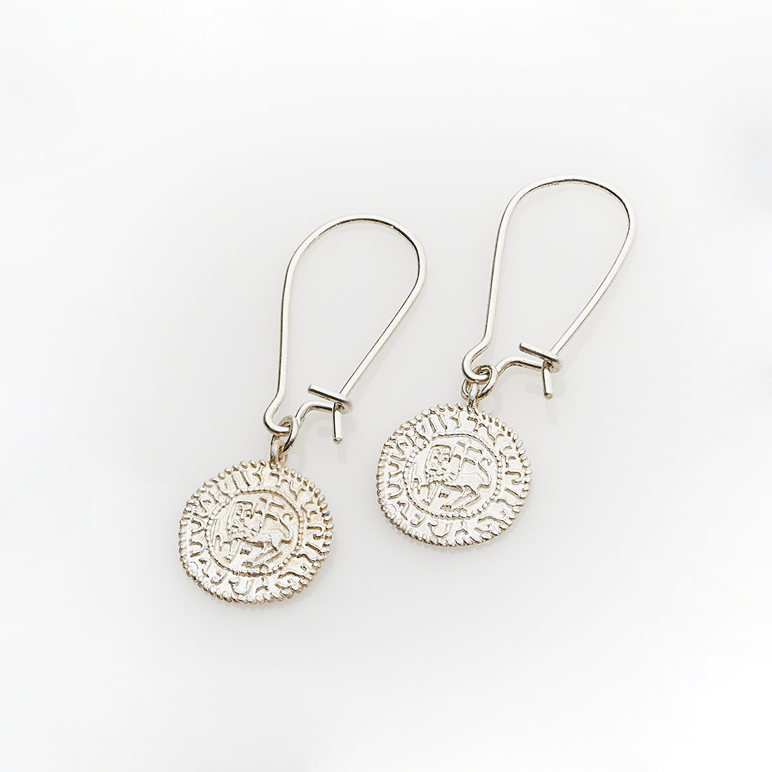 Levon II Coin Earrings